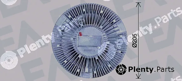 Eaclima 35C45D17 — Fan Wheel, engine cooling