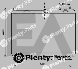 Eaclima 31R22092 — Radiator, engine cooling