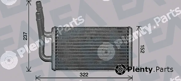 Eaclima 45C22034 — Heat Exchanger, interior heating