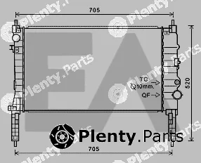 Eaclima 31R54137 — Radiator, engine cooling