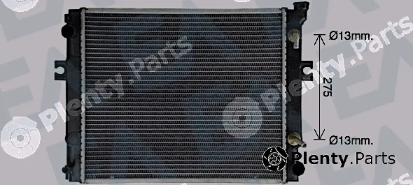 Eaclima 31R27028 — Radiator, engine cooling