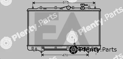 Eaclima 31R28013 — Radiator, engine cooling