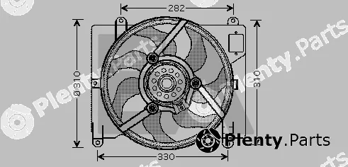 Eaclima 33V25007 — Fan, engine cooling