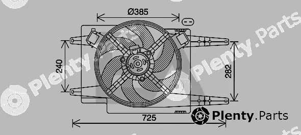 Eaclima 33V03020 — Fan, engine cooling