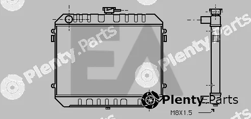 Eaclima 31R54094 — Radiator, engine cooling