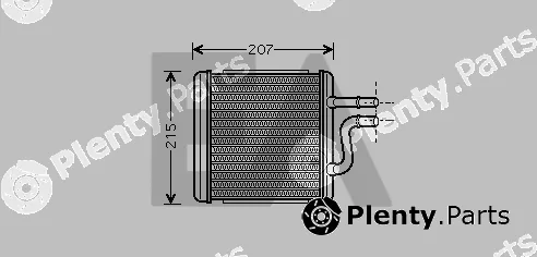 Eaclima 45C20002 — Heat Exchanger, interior heating