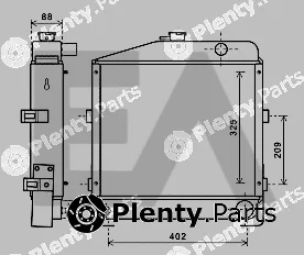 Eaclima 31R13007 — Radiator, engine cooling
