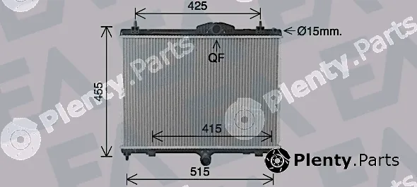 Eaclima 31R55128 — Radiator, engine cooling