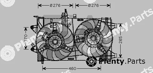 Eaclima 33V25056 — Fan, engine cooling