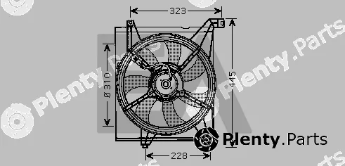 Eaclima 33V36012 — Fan, engine cooling