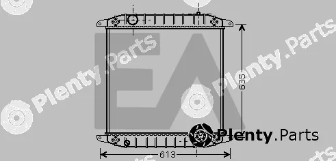 Eaclima 31R30033 — Radiator, engine cooling