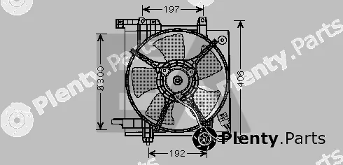 Eaclima 33V68003 — Fan, engine cooling