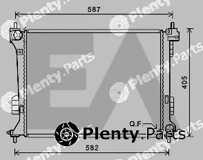Eaclima 31R28088 — Radiator, engine cooling