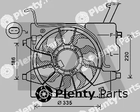Eaclima 33V36036 — Fan, engine cooling