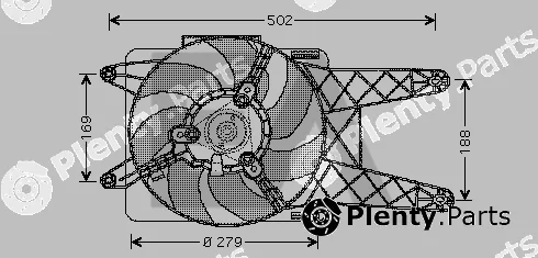 Eaclima 33V25011 — Fan, engine cooling