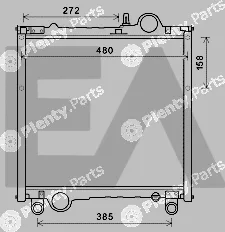 Eaclima 31R32011 — Radiator, engine cooling