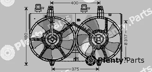 Eaclima 33V18012 — Fan, engine cooling