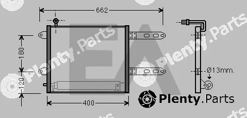 Eaclima 30C77016 — Condenser, air conditioning