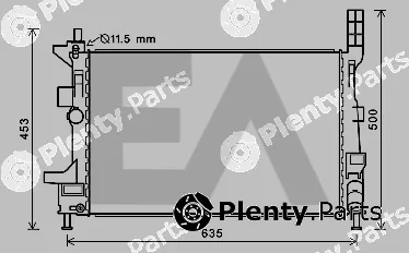Eaclima 31R22094 — Radiator, engine cooling