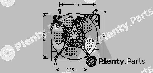 Eaclima 33V51007 — Fan, engine cooling