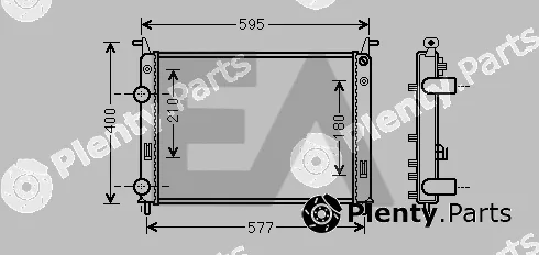 Eaclima 31R25061 — Radiator, engine cooling