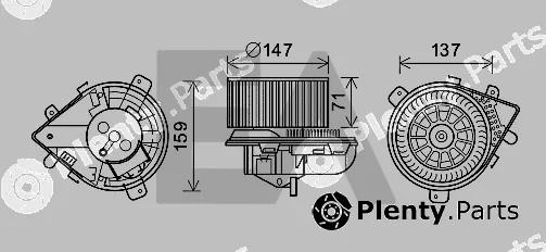 Eaclima 42A55011 — Electric Motor, interior blower