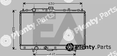 Eaclima 31R51043 — Radiator, engine cooling