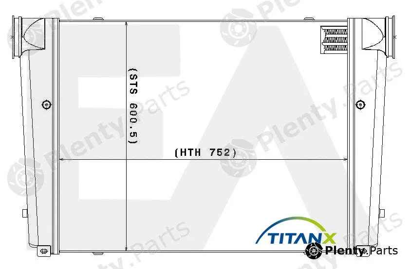 Eaclima 36A47016T — Charge Air Cooler