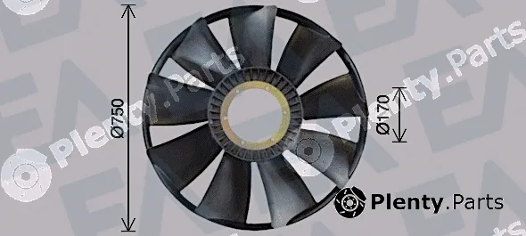 Eaclima 35C47A03 — Fan Wheel, engine cooling