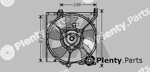 Eaclima 33V18004 — Fan, engine cooling