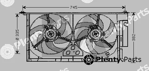 Eaclima 33V55015 — Fan, engine cooling