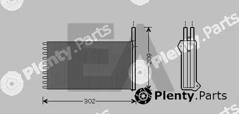 Eaclima 45C22010 — Heat Exchanger, interior heating