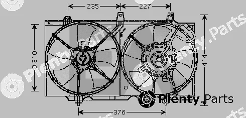 Eaclima 33V18007 — Fan, engine cooling