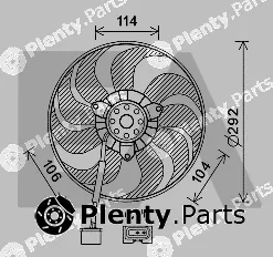 Eaclima 33V77035 — Fan, engine cooling