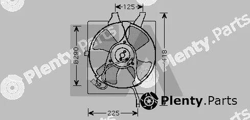 Eaclima 33V26030 — Fan, engine cooling