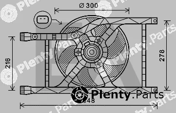 Eaclima 33V25087 — Fan, engine cooling