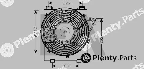Eaclima 33V54018 — Fan, engine cooling