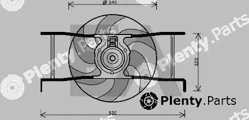 Eaclima 33V10027 — Fan, engine cooling