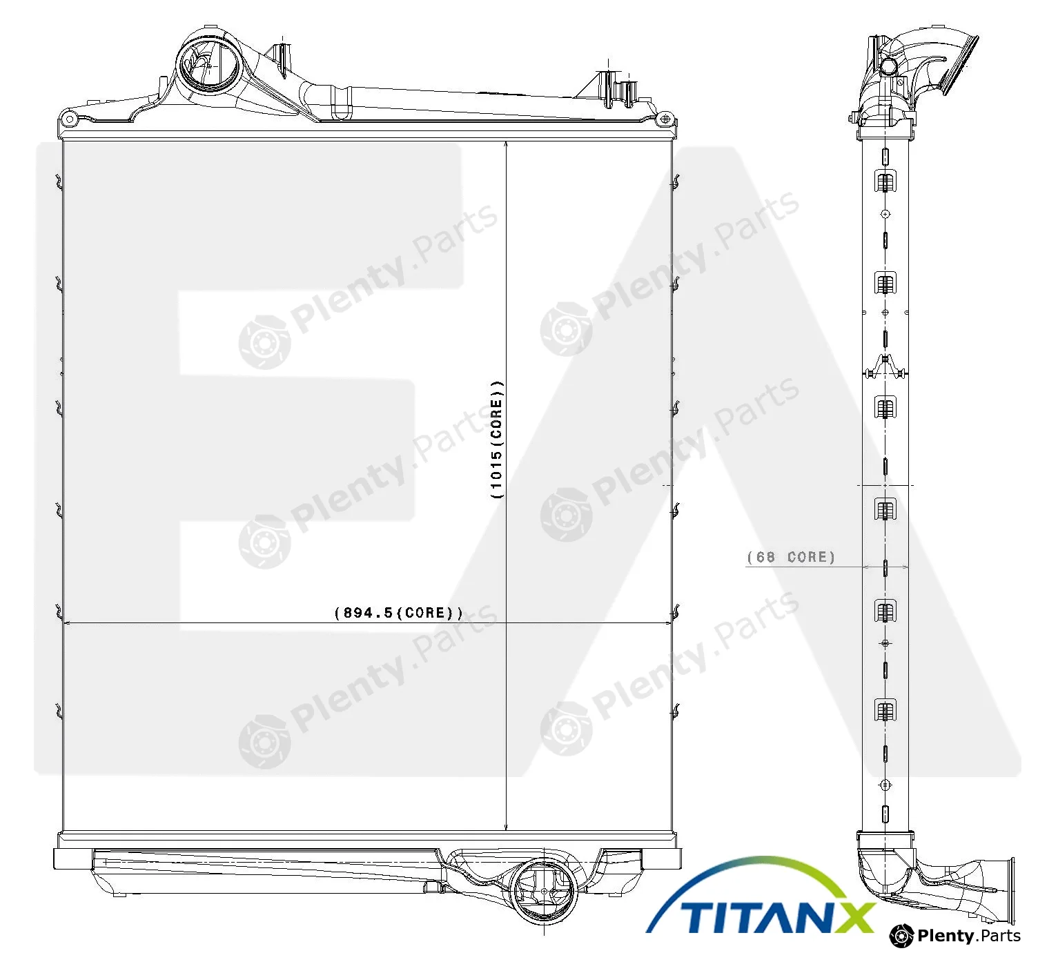 Eaclima 36A59020T — Charge Air Cooler