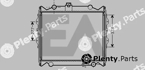 Eaclima 31R71123 — Radiator, engine cooling