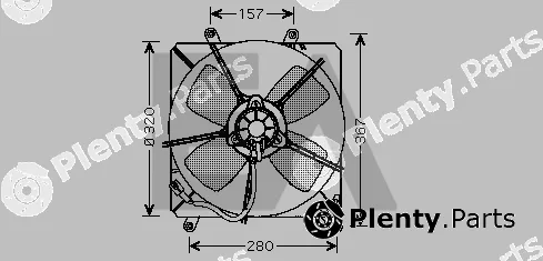 Eaclima 33V71006 — Fan, engine cooling