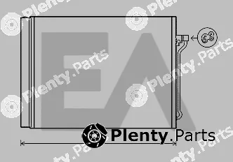 Eaclima 30C07036 — Condenser, air conditioning