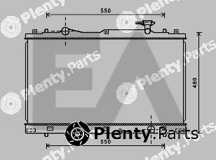 Eaclima 31R69061 — Radiator, engine cooling