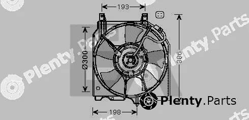 Eaclima 33V18026 — Fan, engine cooling