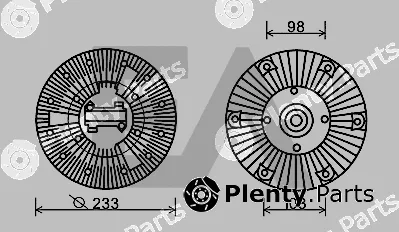 Eaclima 35C30D07 — Fan Wheel, engine cooling