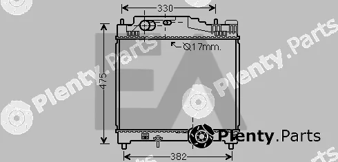 Eaclima 31R71249 — Radiator, engine cooling