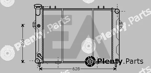 Eaclima 31R33005 — Radiator, engine cooling