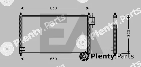 Eaclima 30C26014 — Condenser, air conditioning