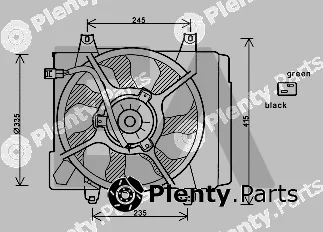 Eaclima 33V36020 — Fan, engine cooling