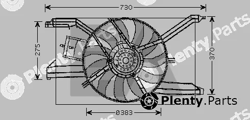 Eaclima 33V54031 — Fan, engine cooling